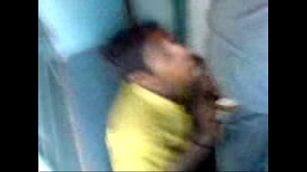 Desi Indian sucking drinking cum in train